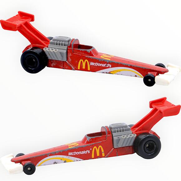 McDonald's Hot Wheels Mattel Race Cars Dragster 1:64 Vintage 1993 [Lot of 3] - Picture 7 of 9